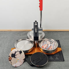 7.1"/15CM Round Frame with Holder Machine Kit