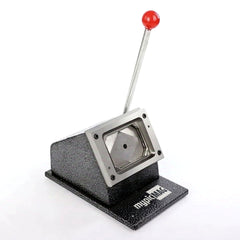 Rectangle Cut Shape Graphic Punch Lever Die Cutter for Rectangle Button/Magnet B