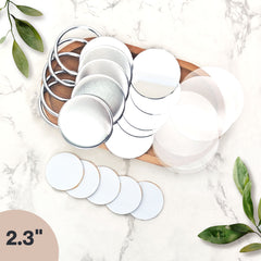 Round 2.3" Magnet/ Badge/ Mirror/ Bottle Opener/ Keychain Supplies For Round Machine