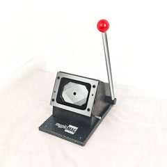 Rectangle Cut Shape Graphic Punch Lever Die Cutter for Rectangle Button/Magnet B