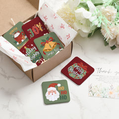 6pcs Christmas Fridge Magnet Set