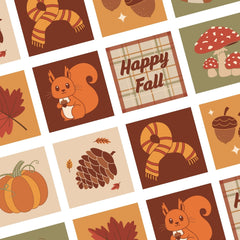 Vintage Fall SVG Bundle 9 Images