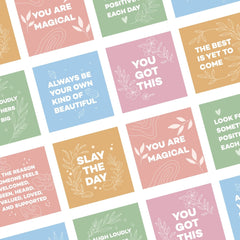 Motivational Positive Quote SVG Bundle 9 Images