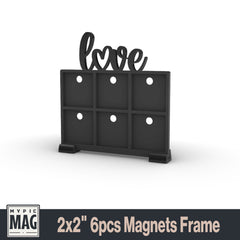 LOVE Magnet Frame 3D Print File