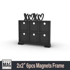 XOXO Magnet Frame 3D Print File