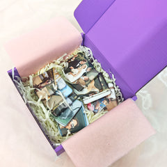 Empaquetar cajas de regalo para envío