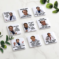 Dr. Nowza Fridge Magnets|Set of 9