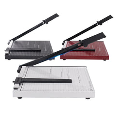 12" giljotinpapirkutter – kraftig med bladlås