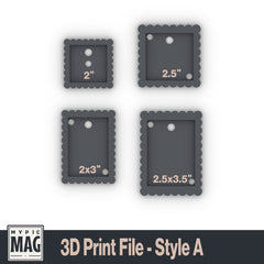 Groovy Frame 3D Print File