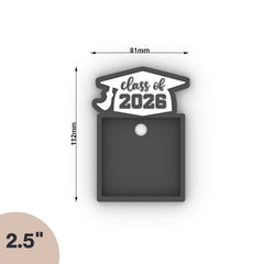 Class of 2026 Magnet Frame 3D Print File