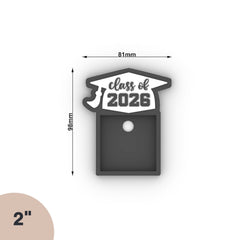 Class of 2026 Magnet Frame 3D Print File