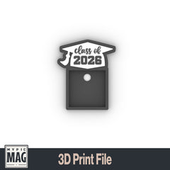 Class of 2026 Magnet Frame 3D Print File