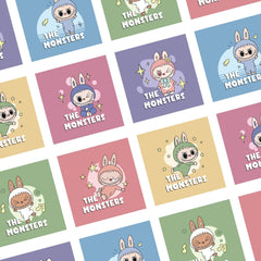 Cute Monster Pastel Mood Mystery Magnets