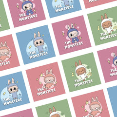 Cute Monster Pastel Mood SVG Bundle 6 Images