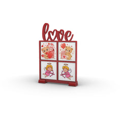 LOVE Square Magnet Frames