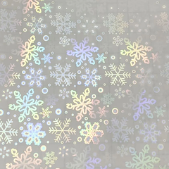 Holographic Transparent Self Adhesive Overlay Film A4 Sheet