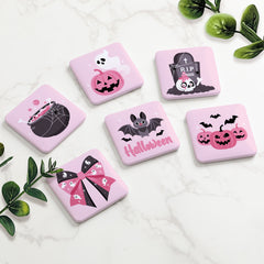 6pcs Halloween Fridge Magnet Set