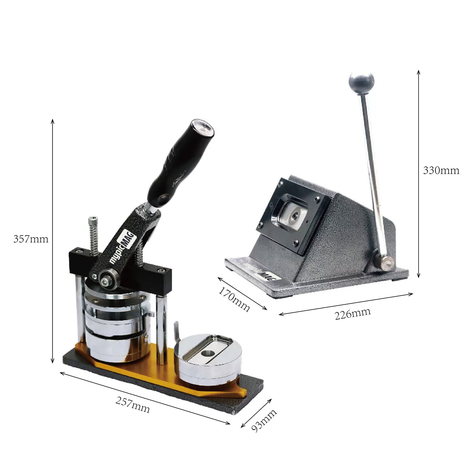 Button & Magnet Maker Tools Kit Pro Edition A