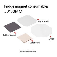 [B01] Supplies for 2" Square Magnet 1000 pcs Set for Tools Kit Pro Edition B