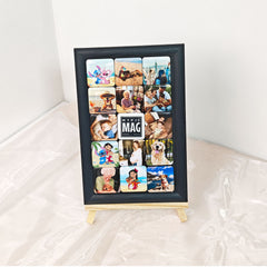 Magnetic Display Board,Refrigerator Magnet Storage Panel,Magnetic Blackboard for Kitchen, Office, and Home Organization