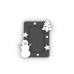 Christmas Frame Magnet 3D Print File