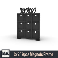 XOXO Magnet Frame 3D Print File