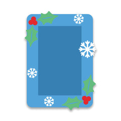 3D Printed Christmas Magnet Frame – Magnetic Photo Frame, Polaroid Frame & Fridge Magnet Frame (Sold Separately)
