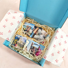 Package Gift Boxes for Shipping, 6x6x2 Inches, Bulk Wholesale 50pcs, Multi-Color Disposable, Holds 1-36pcs 2-Inch Magnets, Perfect for Small Business Entrepreneurs