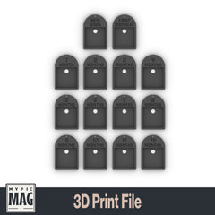 Baby Milestone Magnet Frame 3D Print File