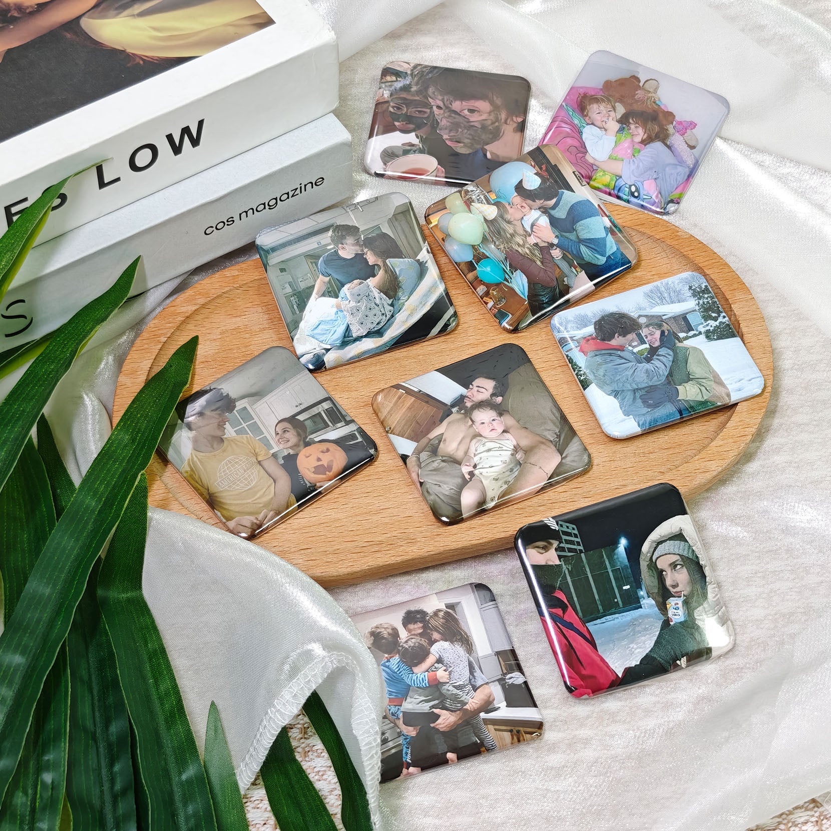 Custom Photo Magnets｜Set of 9