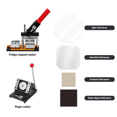 Button & Magnet Maker Tools Kit Pro Edition B