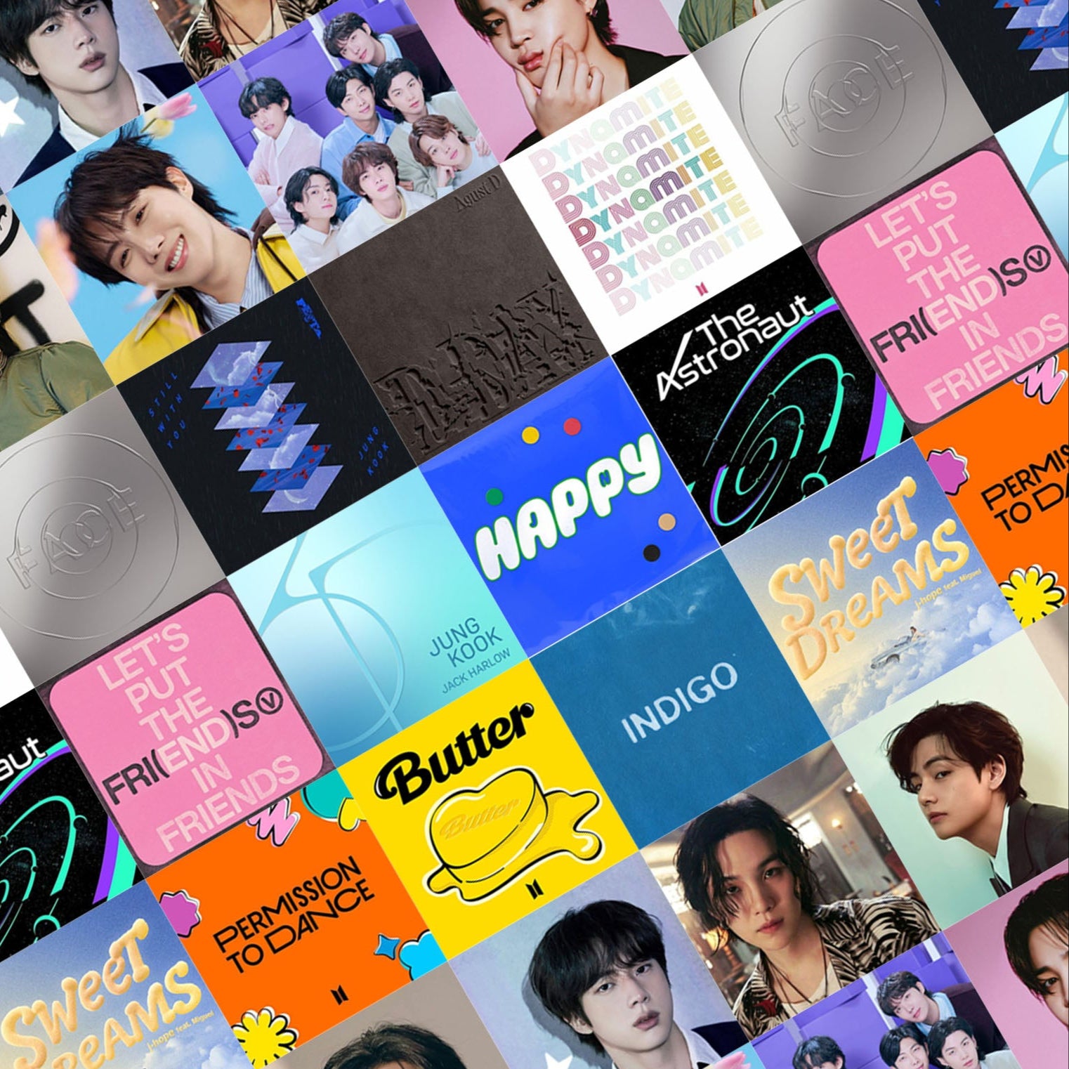 BTS Themed Mystery Magnets