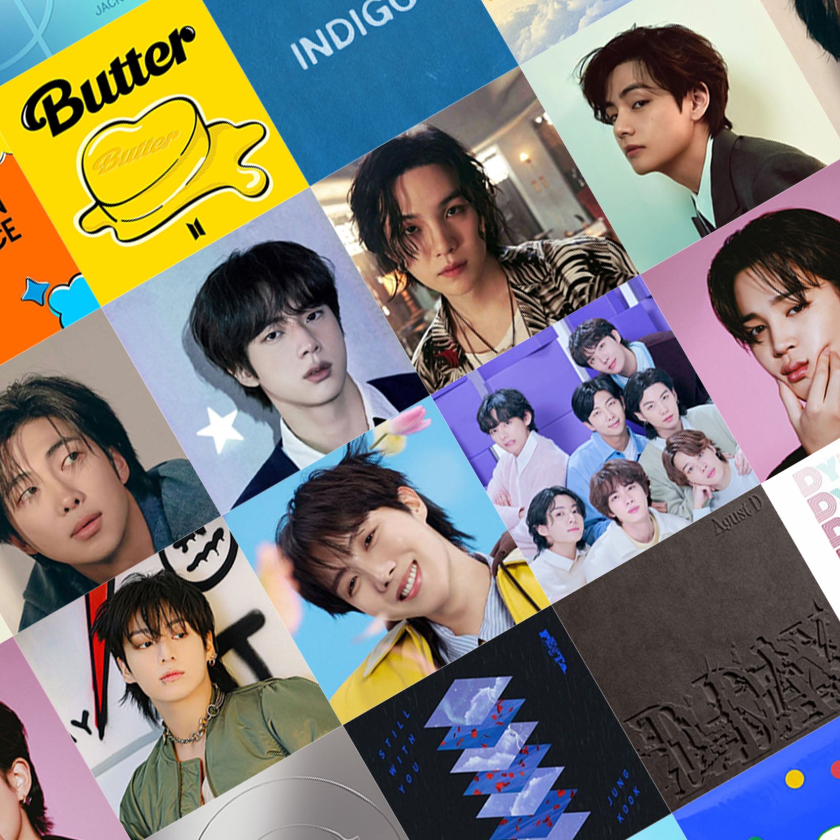 BTS Themed Mystery Magnets