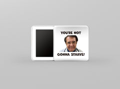 Dr. Nowza Fridge Magnets (Set of 9) – Funny Metal TV Meme Magnet Collection for Fridge, Locker, or Office Decor
