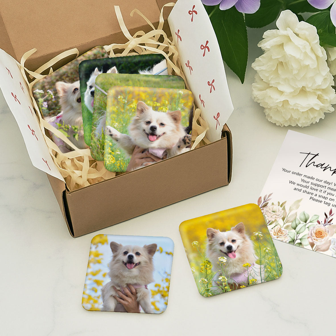 Custom Photo Magnets｜Set of 6