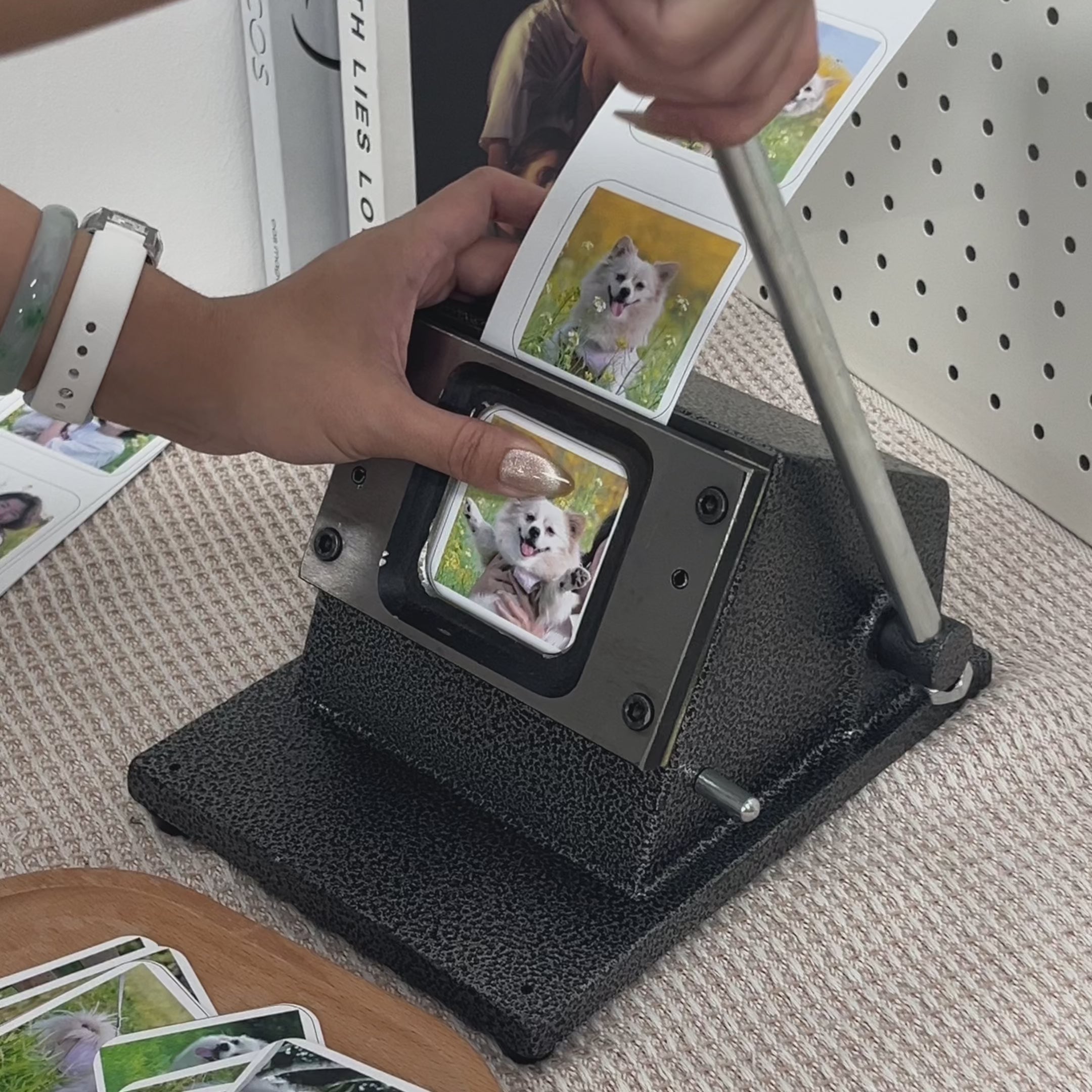 2" Square Button & Magnet Maker Tools Kit Pro Edition A